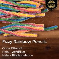 Fizzy Rainbow Pencils 250g
